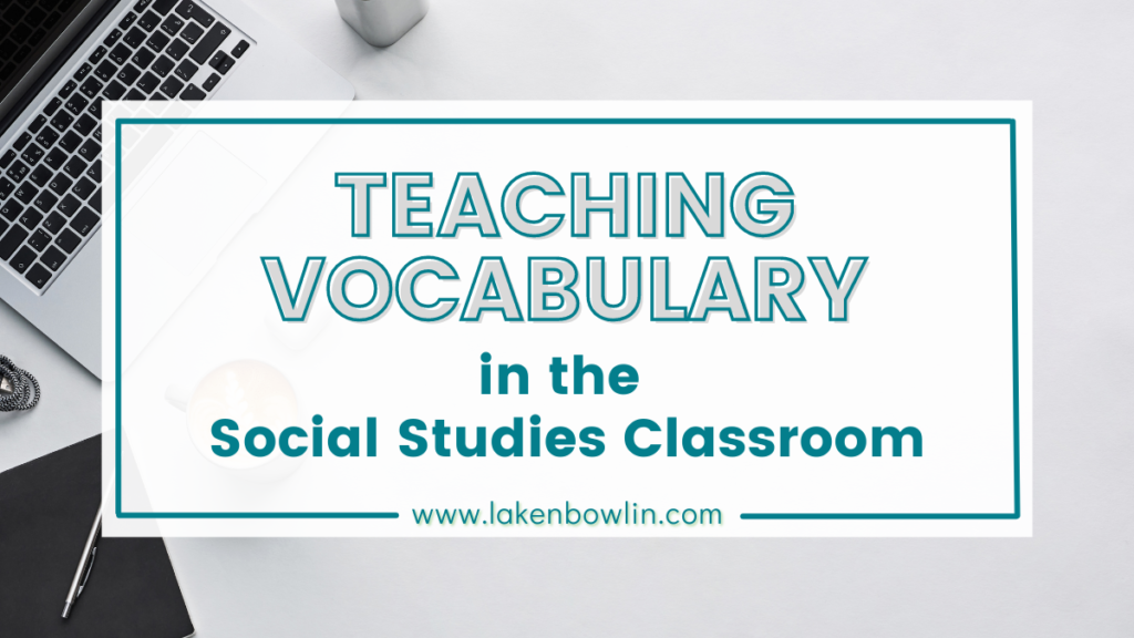 teaching social studies vocabulary